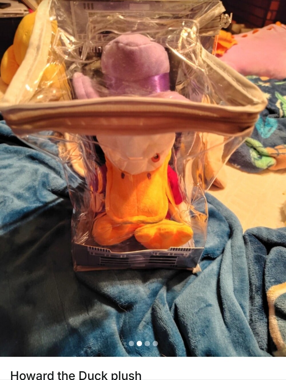 Marvel Howard the Duck Plush - Orange & Purple